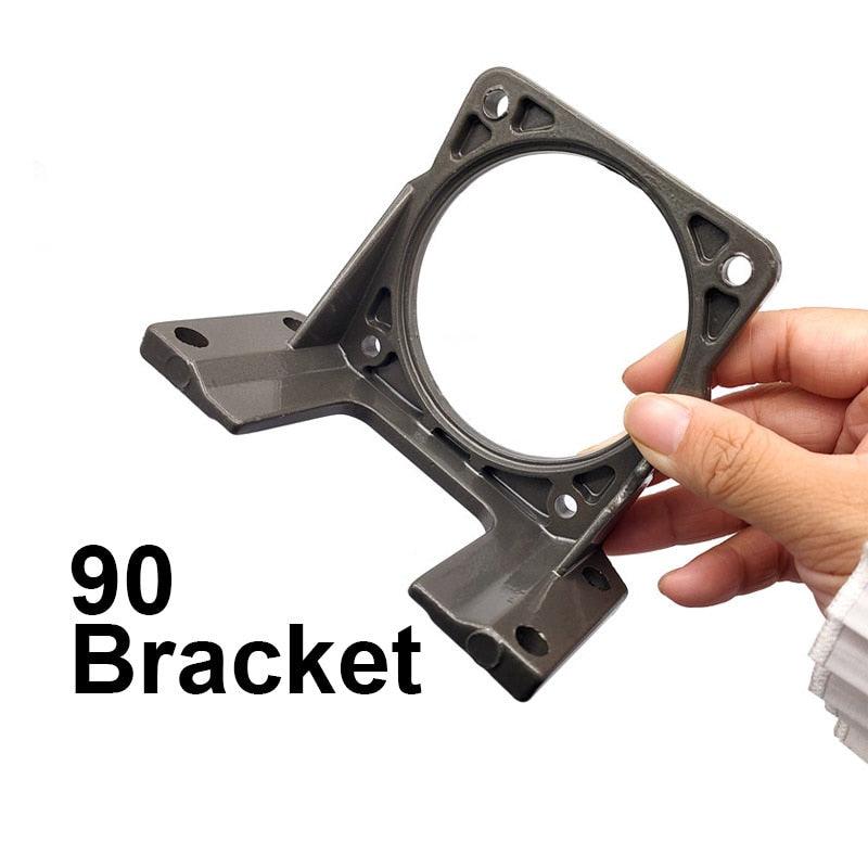 1pcs 60/70/80/90 step servo motor bracket / horizontal mounting motor base for NEMA motor.