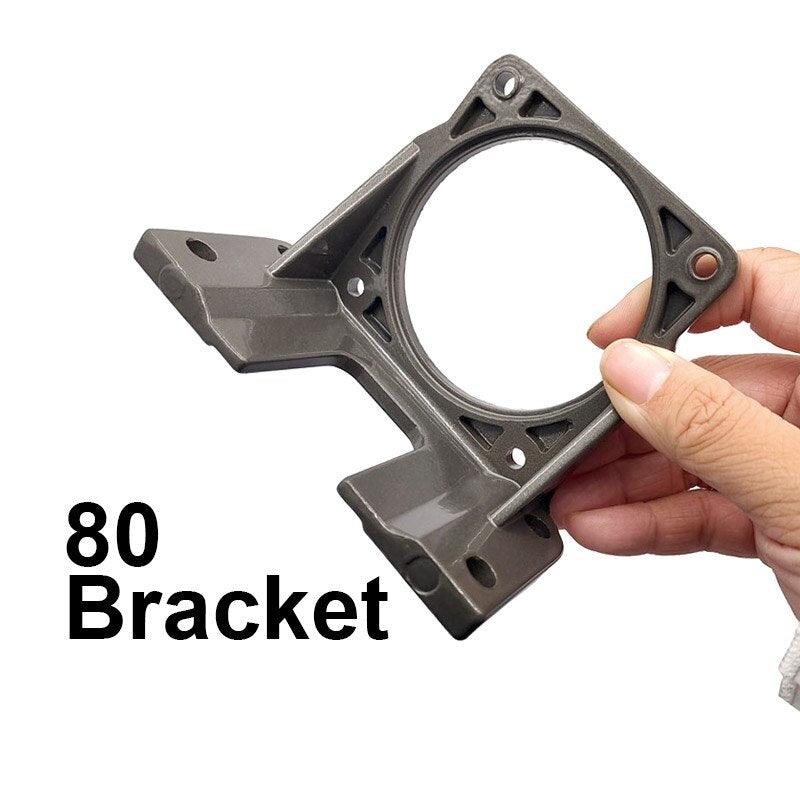 1pcs 60/70/80/90 step servo motor bracket / horizontal mounting motor base for NEMA motor.