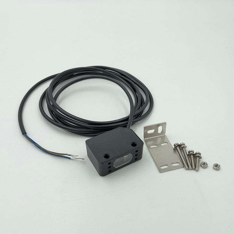 1pcs Color code sensor LX-101N DC10-30V mark detection  Intelligent digital display color Recognition photoelectric switch.