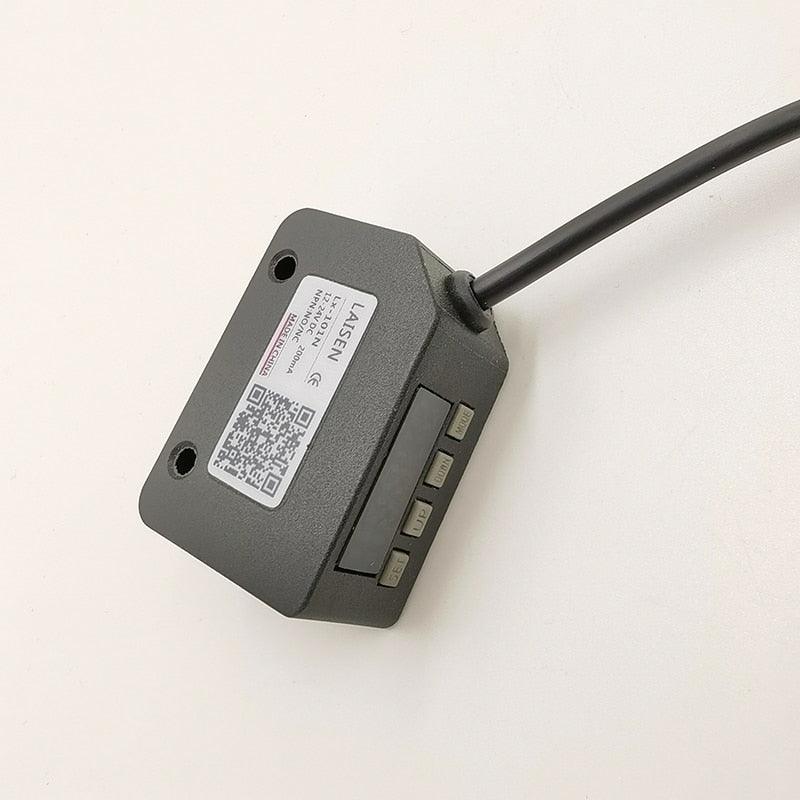 1pcs Color code sensor LX-101N DC10-30V mark detection  Intelligent digital display color Recognition photoelectric switch.