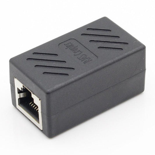 1pcs Colorful Female to Female Network LAN Connector Adapter Coupler Extender RJ45 Ethernet Cable Extension Converter.