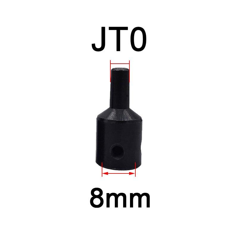 1PCS Jt0 drill chuck adaptor connecting rod shaft sleeve steel copper coupling 4mm/5mm/6mm/8mm.
