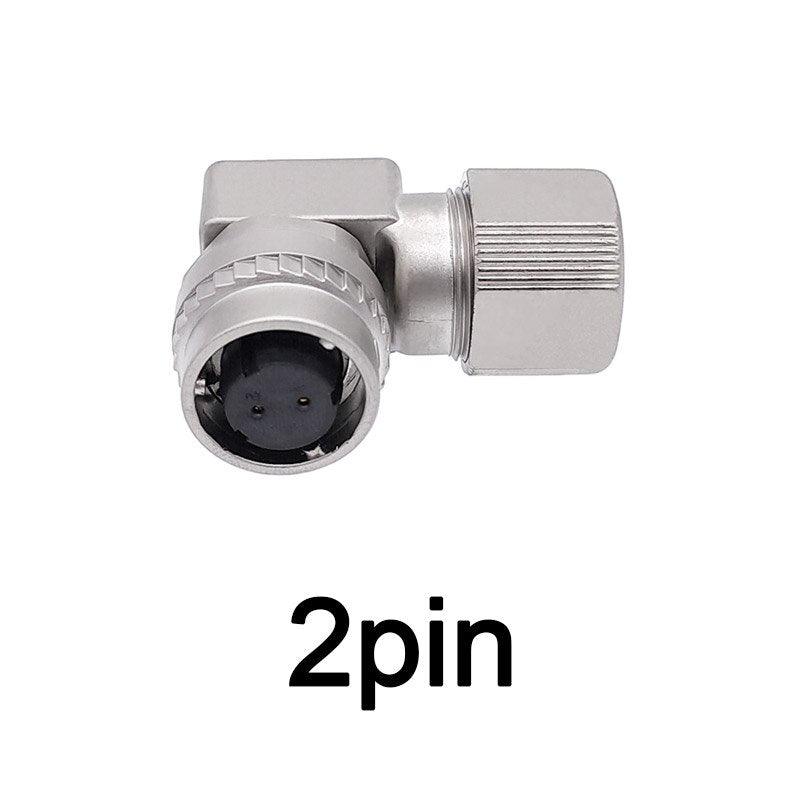 1pcs Servo motor encoder connector plug socket 10pin 2pin angle plugs metal connectors.