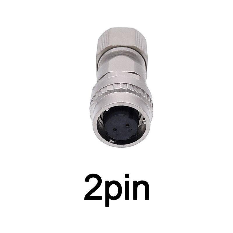 1pcs Servo motor encoder connector plug socket 10pin 2pin angle plugs metal connectors.