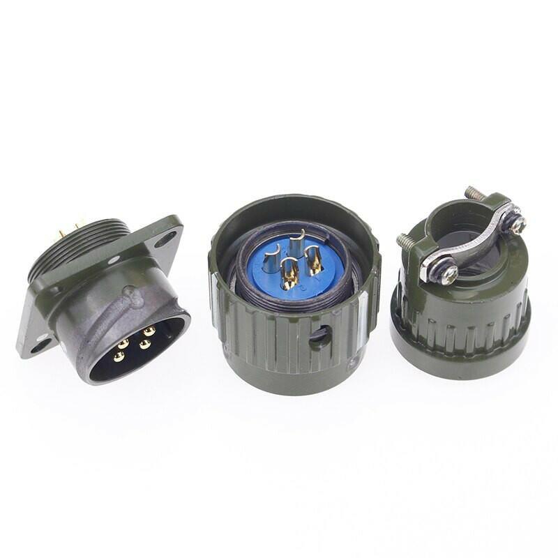 1set 21mm Y2M YP21 2/3/4/5/7/10/14/16 Pin aviation plug aviation socket cable joint Stepper Motor Aviation Connector Plug socket.