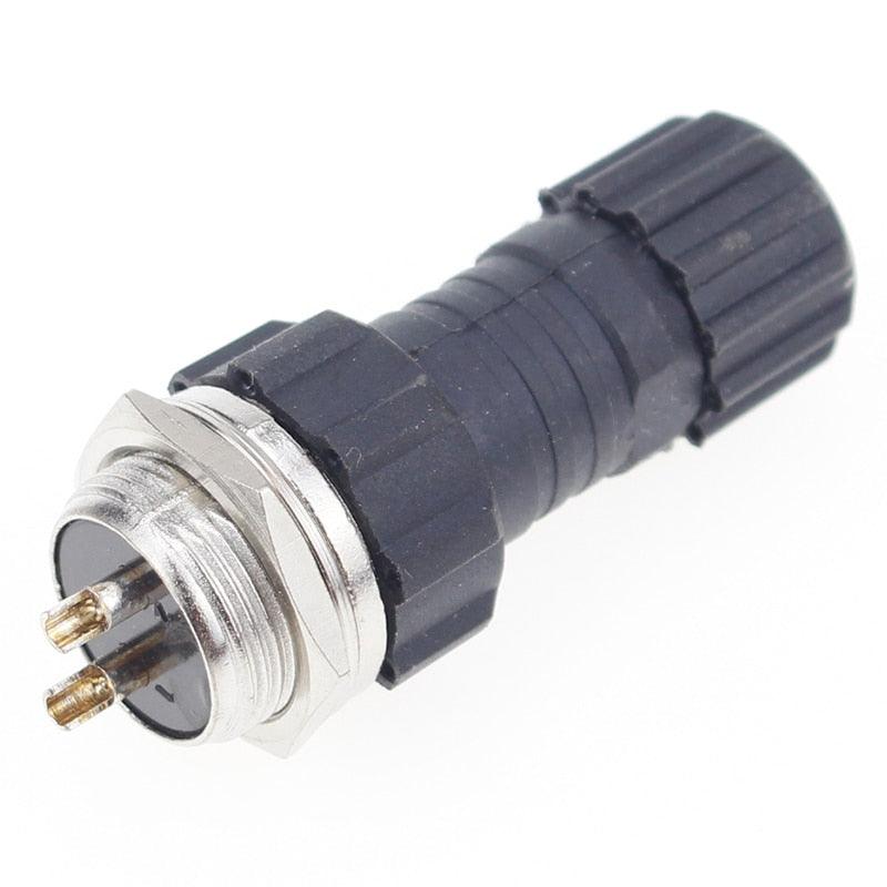1set GX16 2/3/4/5/6/7/8/9/10 Pin aviation connector M16 waterproof male&female plug and socket IP65.