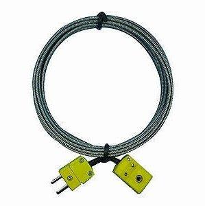 2 Extension PCS Cable of K Type Thermocouple with Male and Female Mini Connectors***.