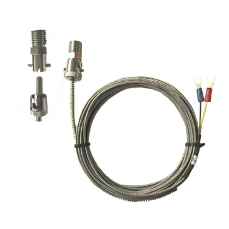 2 PCS Thermocouple Sensors K Type Bayonet Mount 3m (10').