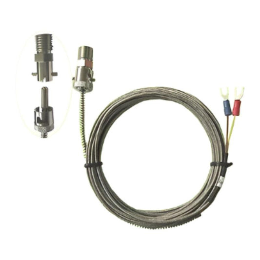 2 PCS Thermocouple Sensors K Type Bayonet Mount 3m (10').