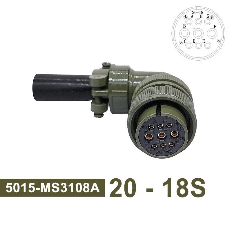 20-18 20-27 20-29 Military Specification Connector 5015 MIL STD MS3102A MS3106A MS3108A Plug&Socket MIL-C Circular Connectors.