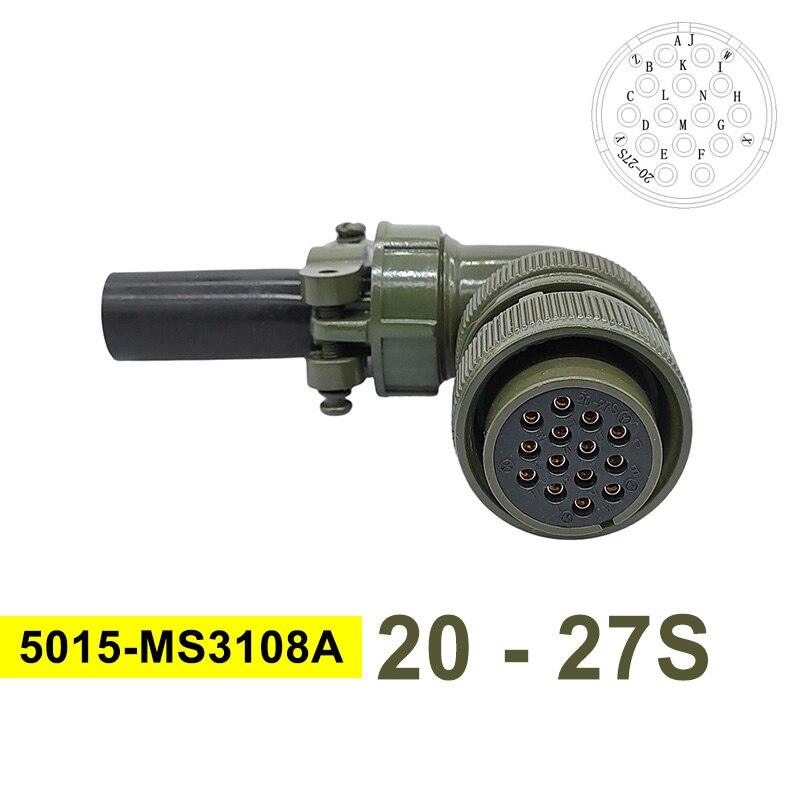 20-18 20-27 20-29 Military Specification Connector 5015 MIL STD MS3102A MS3106A MS3108A Plug&Socket MIL-C Circular Connectors.