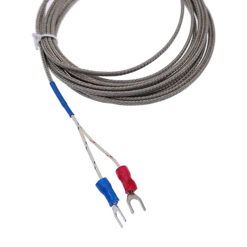 200mm probe type thermocouple sensor K type temperature measuring instrument.