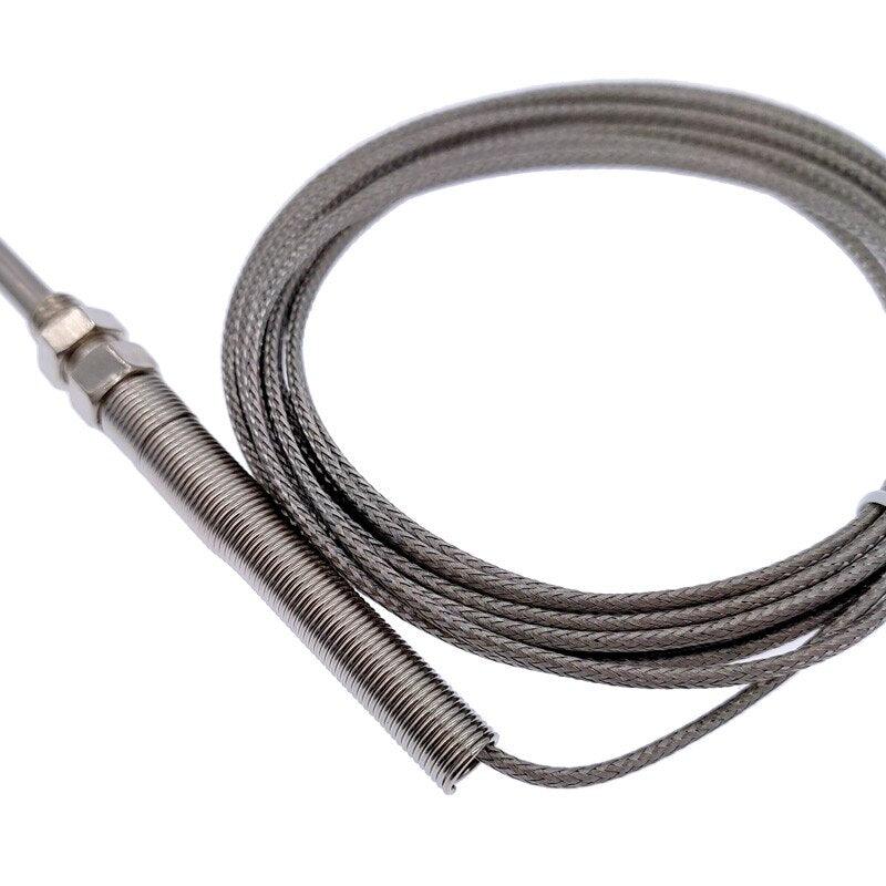 200mm probe type thermocouple sensor K type temperature measuring instrument.