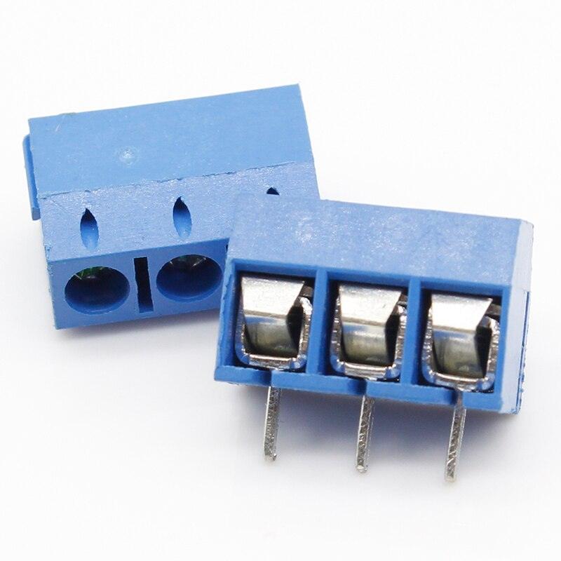 20pcs KF301-2P/KF301-3P KF301-5.0-2P KF301-5.0-3P KF301 5.08mm Plug-in Screw Connector.