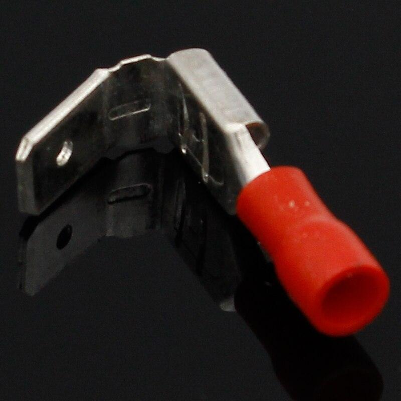 20x Crimping Connectors Piggyback Female Spade Connector Terminals Brass printed with Sn.