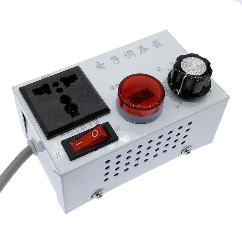 220VAC SCR 4000w voltage regulator controle temperature regulation speed regulation dimming.4000w controllable voltage regulator