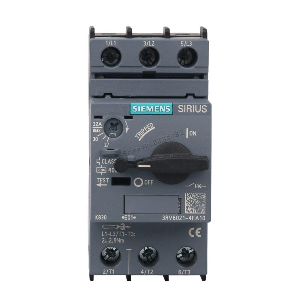 27-32A Motor Protective Circuit Breaker Selector button Class 10 400A 3RV6021-4EA10 SIEMENS.