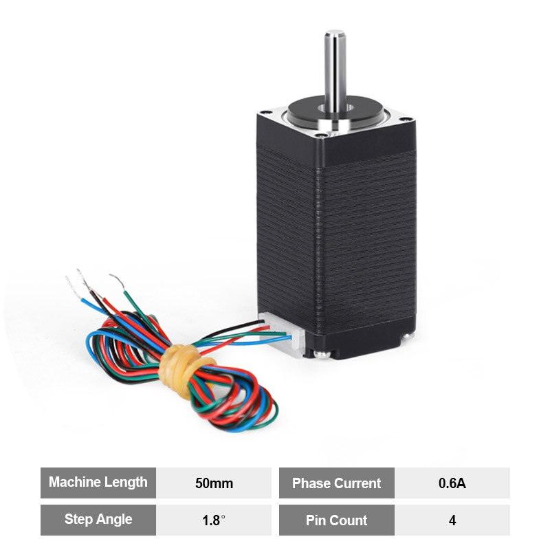 28 step motor 2phase 4 lead 1.8° nema 11 28mm 34 40 50mm length low noise mini High torque 28 Stepper Motor.