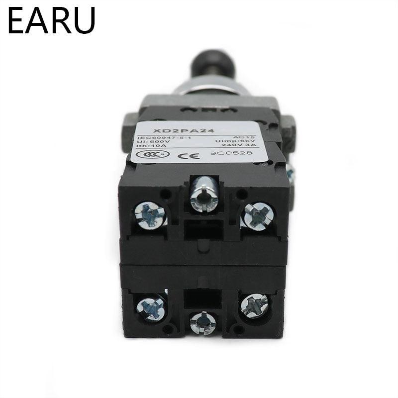 2NO 2 Position Latch XD2 PA12 PA14 Joystick Controller Spring Return Rotary Cross Toggle Switches Reset PA22 PA24 4NO 4 Position.