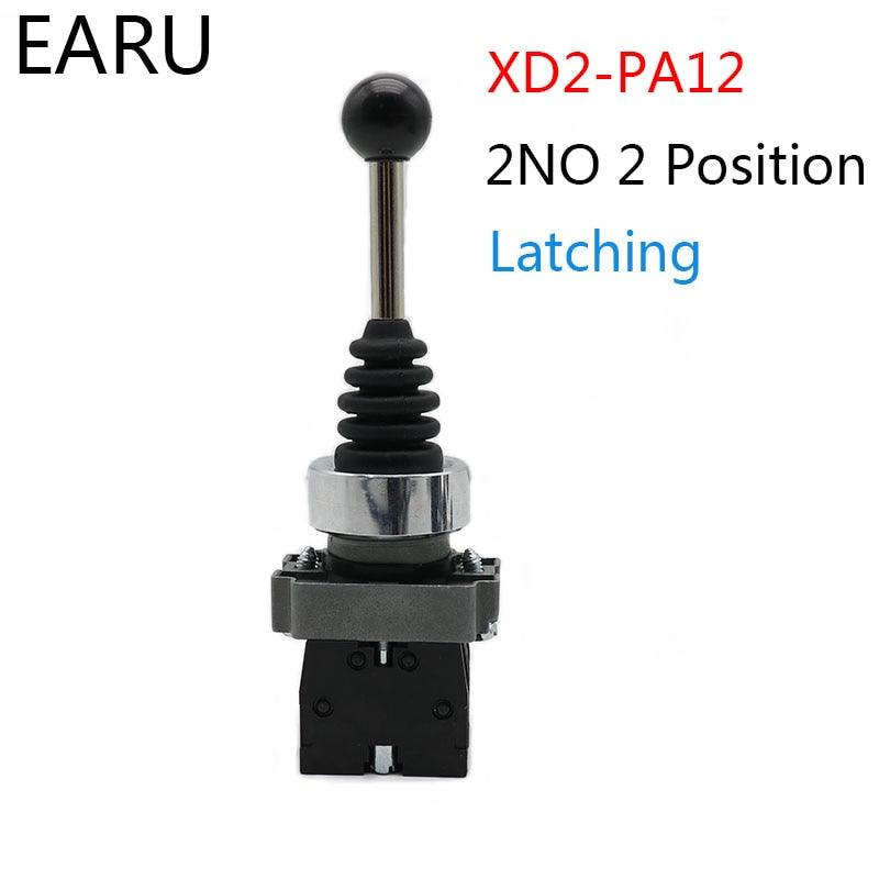 2NO 2 Position Latch XD2 PA12 PA14 Joystick Controller Spring Return Rotary Cross Toggle Switches Reset PA22 PA24 4NO 4 Position.xd2pa24