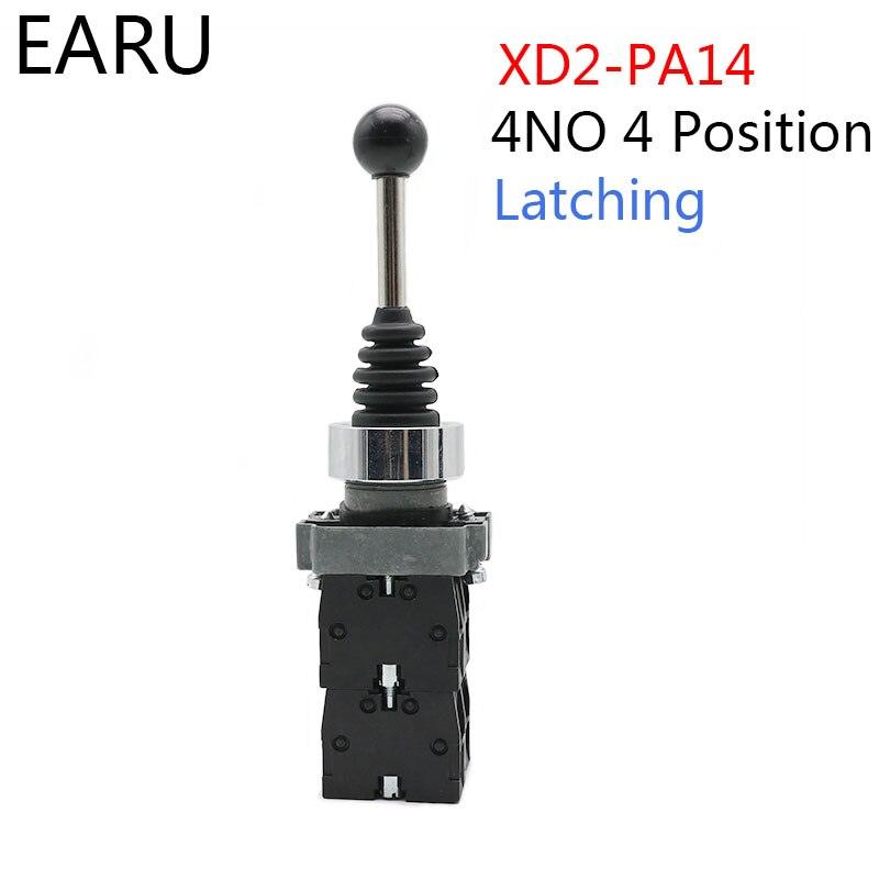 2NO 2 Position Latch XD2 PA12 PA14 Joystick Controller Spring Return Rotary Cross Toggle Switches Reset PA22 PA24 4NO 4 Position.xd2pa24