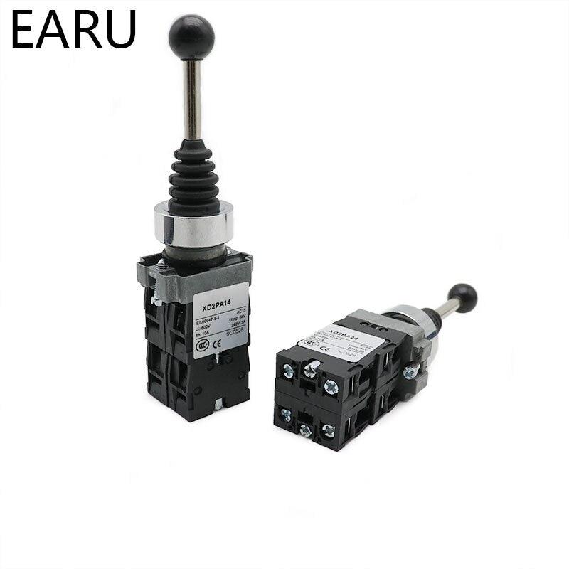 2NO 2 Position Latch XD2 PA12 PA14 Joystick Controller Spring Return Rotary Cross Toggle Switches Reset PA22 PA24 4NO 4 Position.xd2pa24