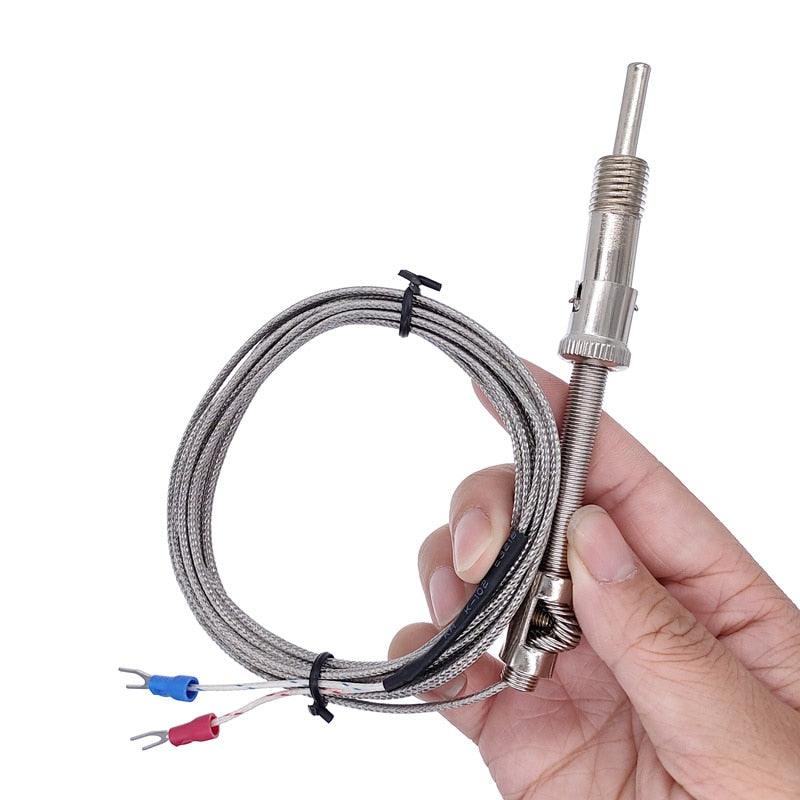 30mm K type thermocouple probe type thermocouple sensor stainless steel 0-400℃.