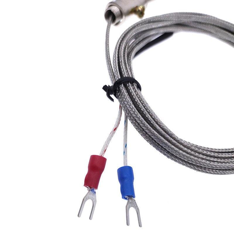 30mm K type thermocouple probe type thermocouple sensor  stainless steel 0-400℃.