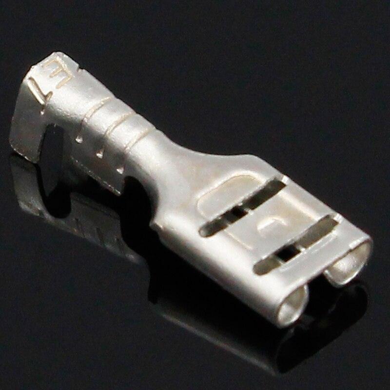 4.8mm Crimp Terminal Female Spade Connector + Male Spade Connector+ Case.