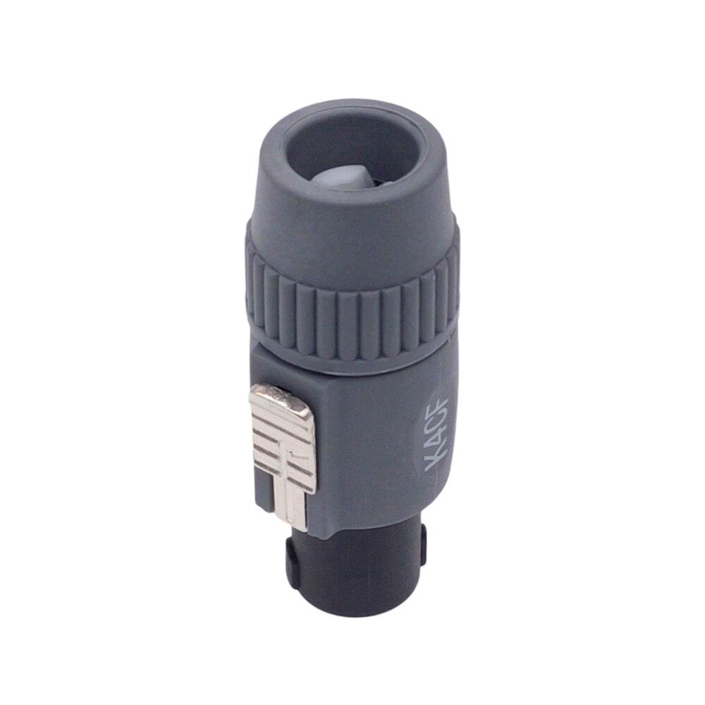 4 Pins Powercon Connector NAC3FCA Male Plug For Electric Drill LED Screen Stage Lighting Power Connecting.