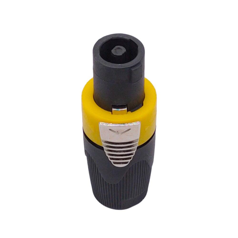 4 Pins Powercon Connector NAC3FCA Male Plug For Electric Drill LED Screen Stage Lighting Power Connecting.