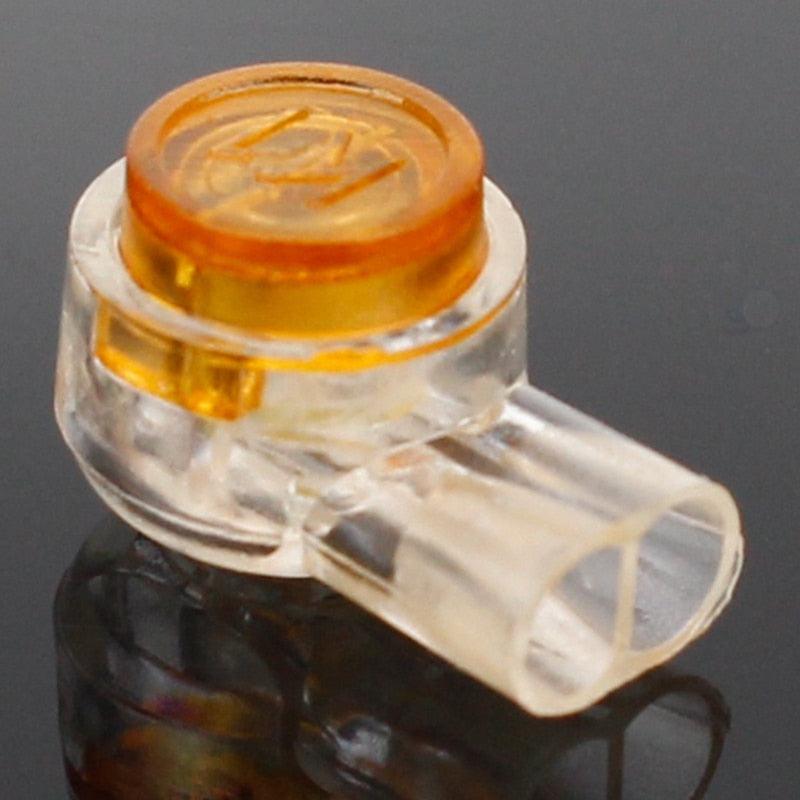 50pcs Rj45 Connector Crimp Connection Terminals K1 K2 K3 Connector Waterproof Wiring Ethernet Cable Telephone Cord Terminals.