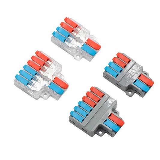 5/10/20PCS Mini Quick Wiring Terminal Separator Universal Wire and Cable Connector Conductor Wire Connector LT-624,LT-626.
