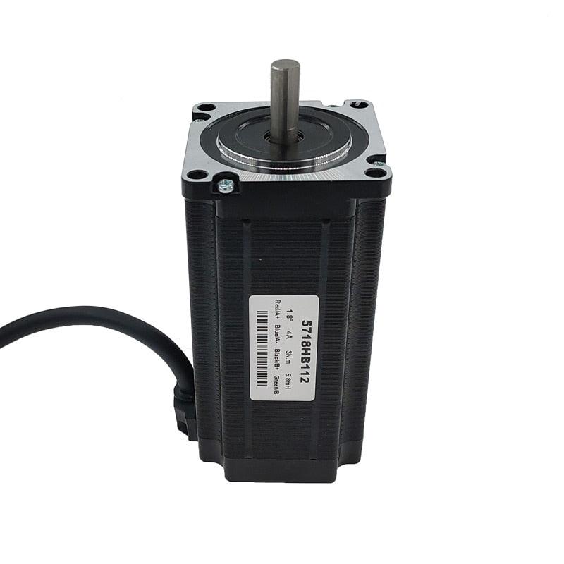 57BYG stepper motor 112mm 2 phase 1.8 degree 4.0A 3N.m hybrid driver motor Nema 23 Step Motor.