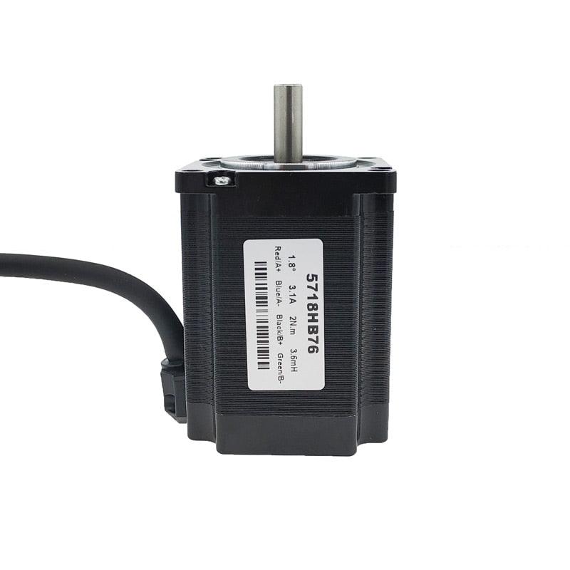 57BYG stepper motor 76mm 2 phase 1.8 degree 3.1A 2N.m hybrid driver motor Nema 23 Step Motor.