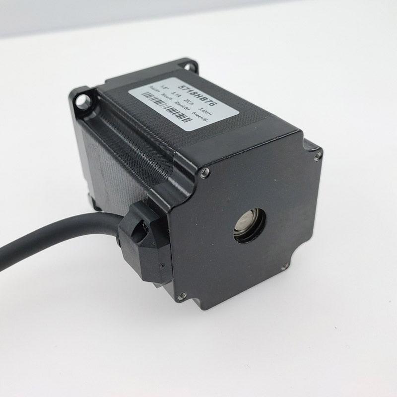 57BYG stepper motor 76mm 2 phase 1.8 degree 3.1A 2N.m hybrid driver motor Nema 23 Step Motor.