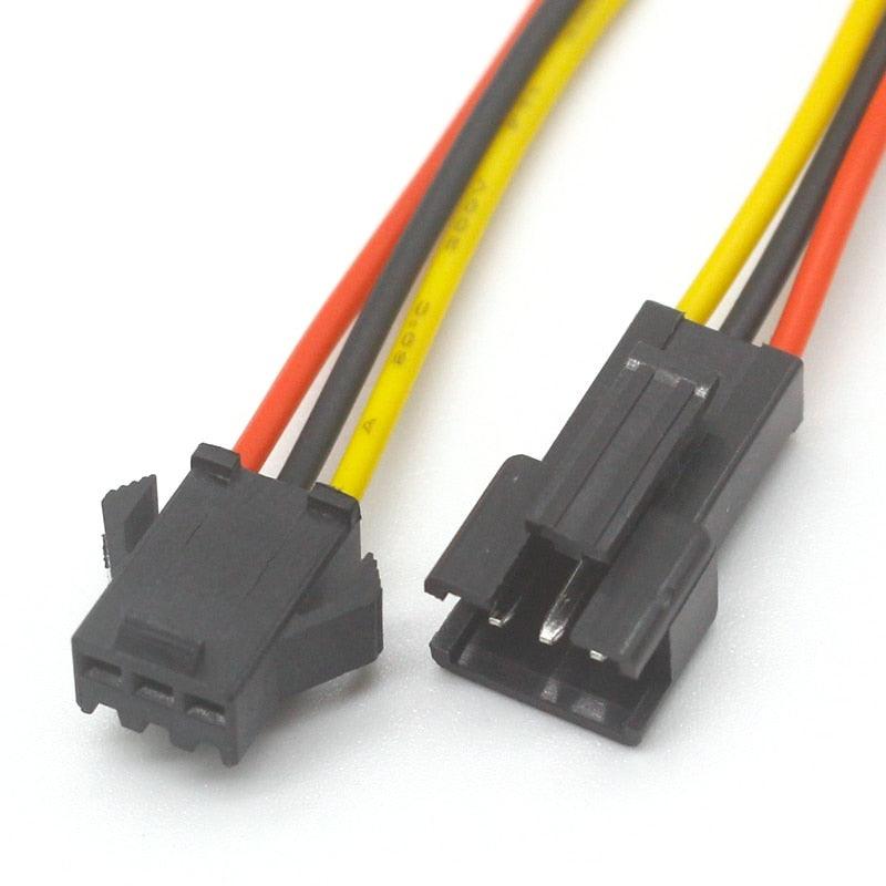 5pair~100pairs 3pin 4pin 5pin 6pin JST LED Connectors,Male And Female Connector for 3528 5050 RGB RGBW RGBWW LED Strip light.