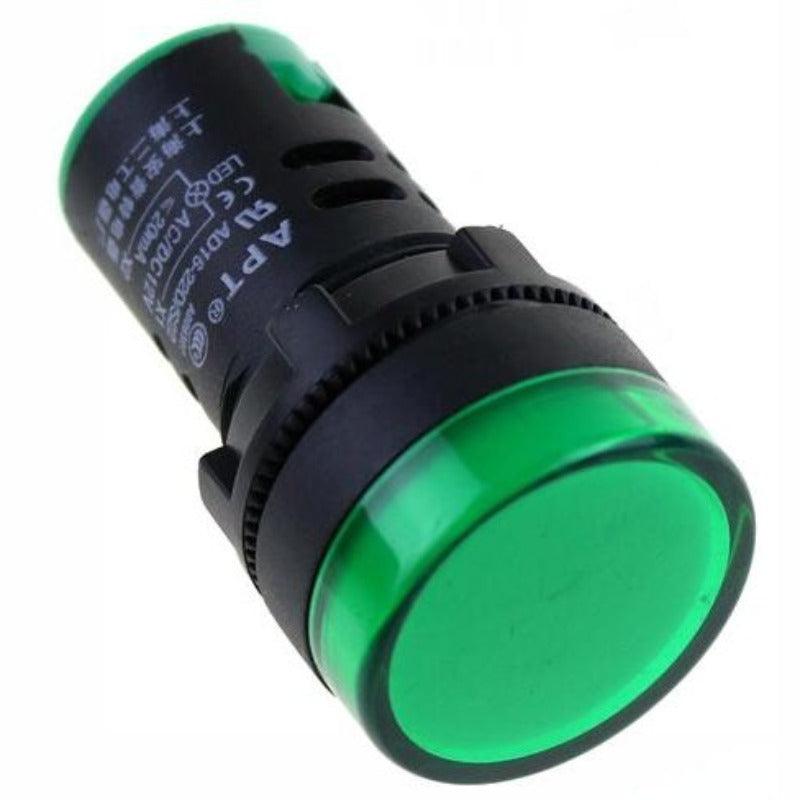 5PCS Indicator AD16-22DS 12V 24V 110V 220V| Red/Green/Huang/Blue/White Indicator Lights.current indicator led