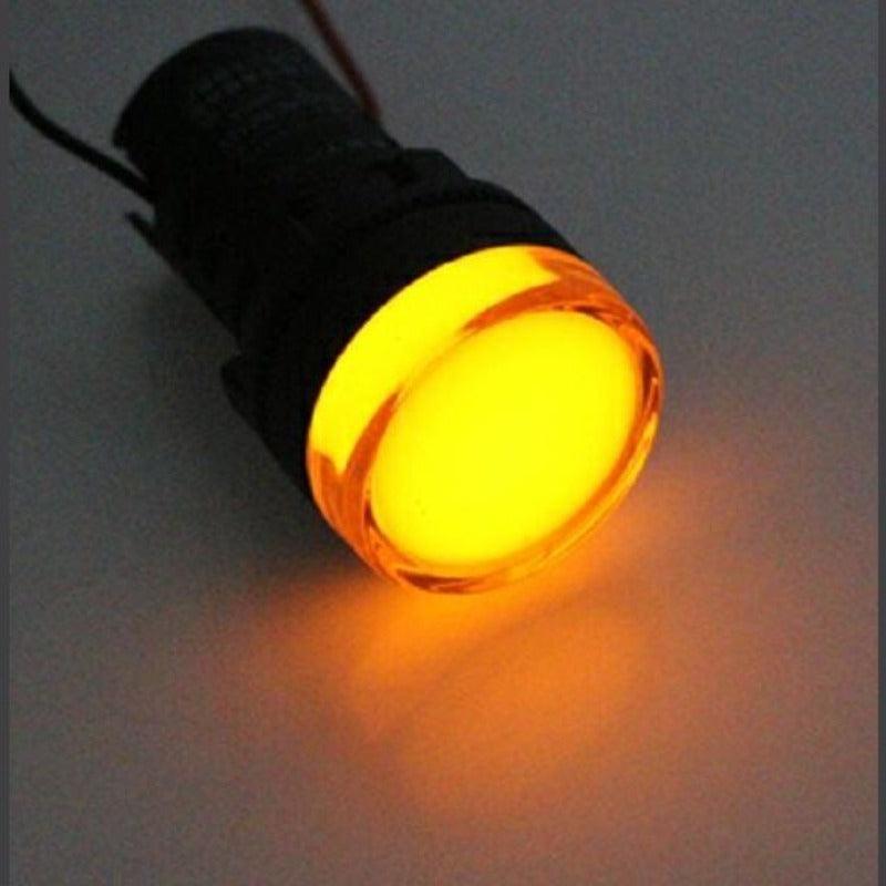 5PCS Indicator AD16-22DS 12V 24V 110V 220V| Red/Green/Huang/Blue/White Indicator Lights.