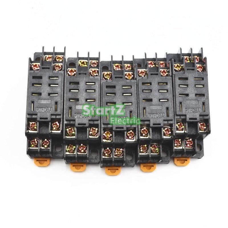ly2nj hh62p,5Pcs/lot PTF08A Relay Socket Base for LY2NJ