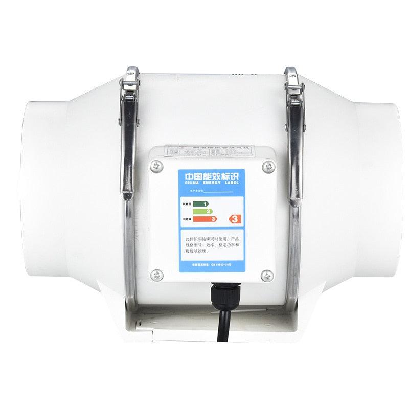 6 inch 220V Exhaust Fans Home Inline Pipe Duct Fan Extractor Ventilation,6 inline exhaust fan
