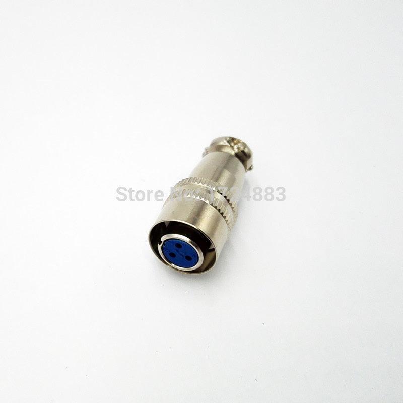 8mm connector plug XS8 2Pin - 4Pin connector Socket Male Female Push pull self-locking complete set.