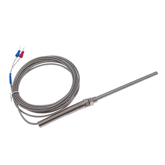100mm K type thermocouple probe type thermocouple sensor  stainless steel 0-400℃.