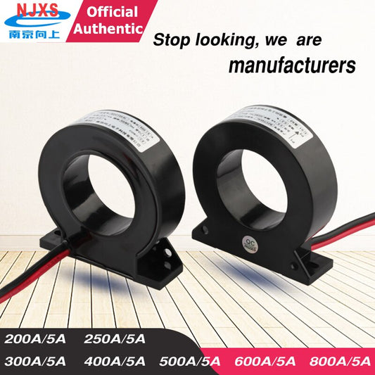 Standard Current Transformer 0.5 class BZCT45AL-800a 600a 500a 5a Low voltage Measuring AC CT single phase three phase sensor.