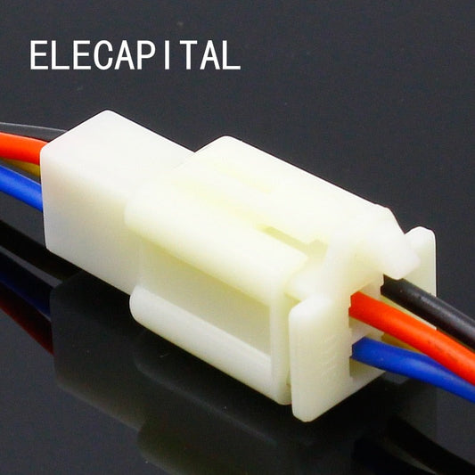 1 Kit 4 Pin Way Electrical Wire Connector Plug Set auto connectors with cable/total length 21CM.