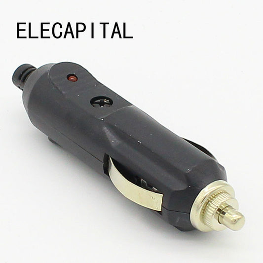 1PC Car Cigarette Lighter Plug Adapter LED Fuse 12V 12 Volt DC Auto Vehicle.