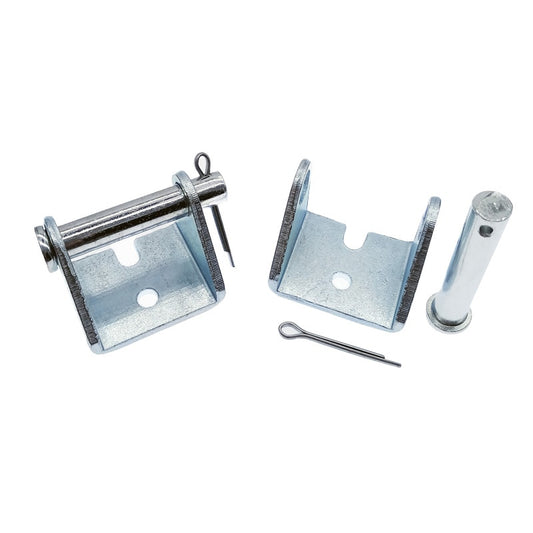 A pair mounting brackets for Linear actuator Install bracket with bolt install hole 10mm.