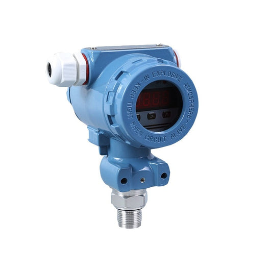 4-20ma LED Pressure Sensor Silicon Vacuum Absolute Water Pipe Pressure Transducer 16bar Fuel Pressure Transmitter.
