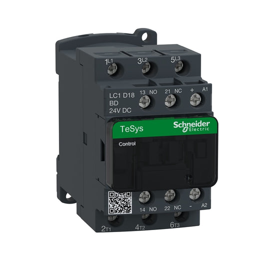 Schneider Electric TeSys Deca 3P 9A 12A 18A DC Contactor LC1D09BDC LC1D09FDC LC1D09MDC.