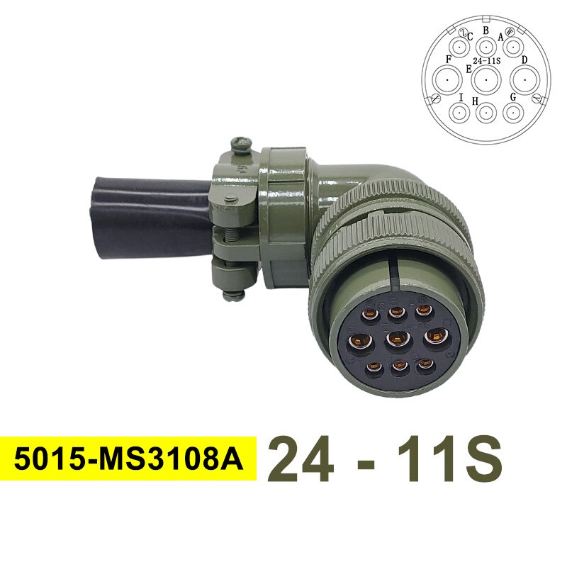 MS3102A Circular Connector MS3106A MS3108A 5015 Military Specification Connectors.
